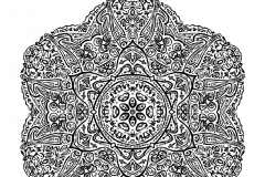 Mandala to color zen relax free 21